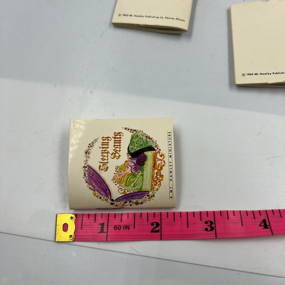 Vintage Set Treasure Box Of 8 Mini Books Hawling Publishing Co. Peoria IL 1962 - Picture 4 of 10